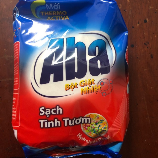Bột giặt các loại nhiệt Aba sạch tinh tươm 6kg
