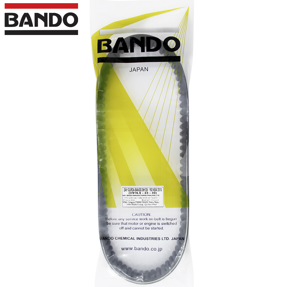 Dây curoa bando xe sh 125/150, sh new 2013