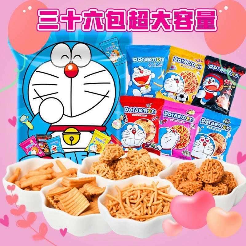 Bánh snack Doraemon khổng lồ - Bánh snack bimbim khổng lồ