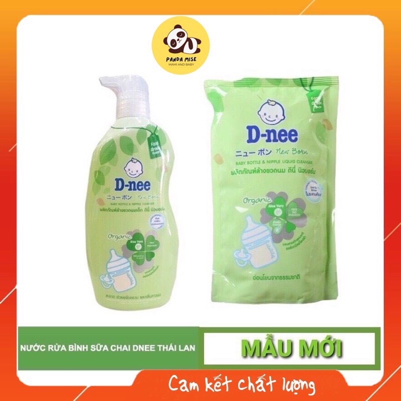 Nước rửa bình sữa Dnee Organic Thái Lan- Hàng chính hãng