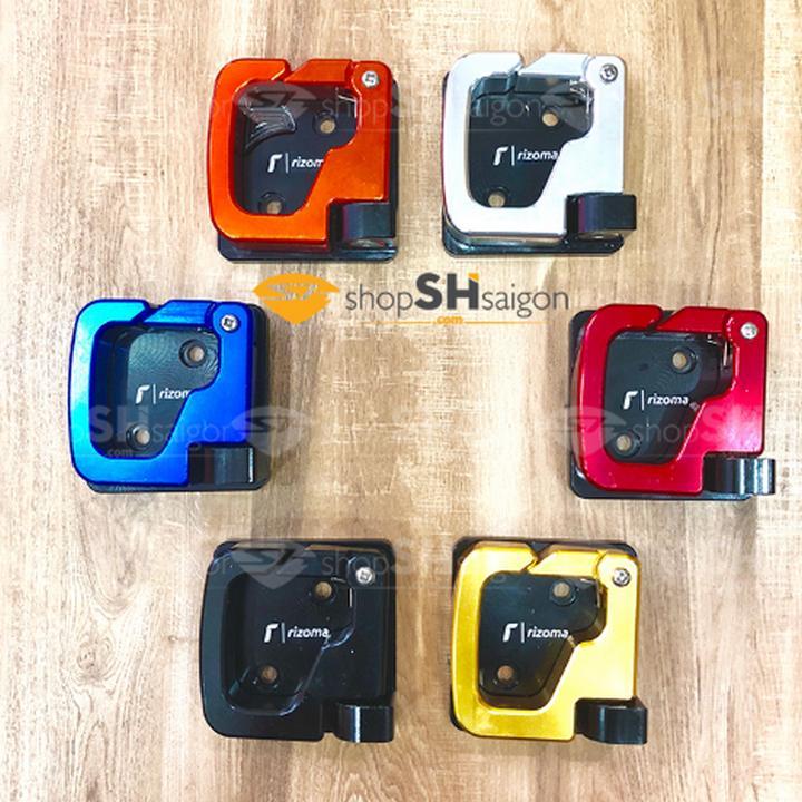 Móc treo đồ bằng nhôm CNC cho SH Lead Sh Mode - hàng đẹp & cao cấp ( xanh đỏ bạc vàng đen )