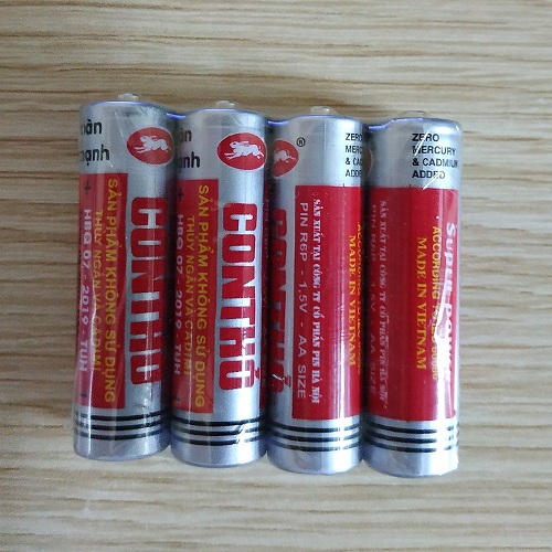 4 cục pin 2a - 1.5v con thỏ