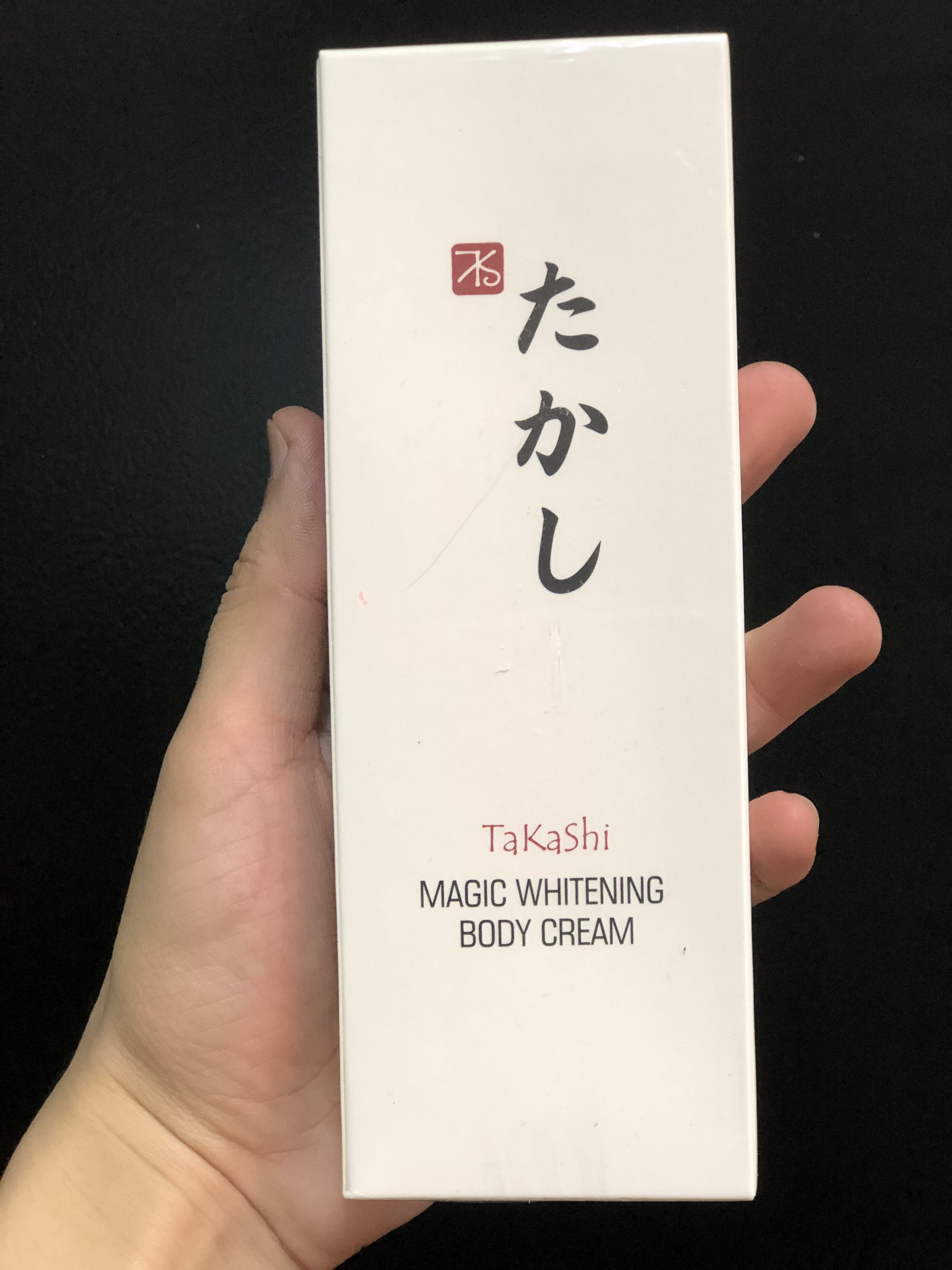 Kem Body trắng da cấp ẩm Takashi
