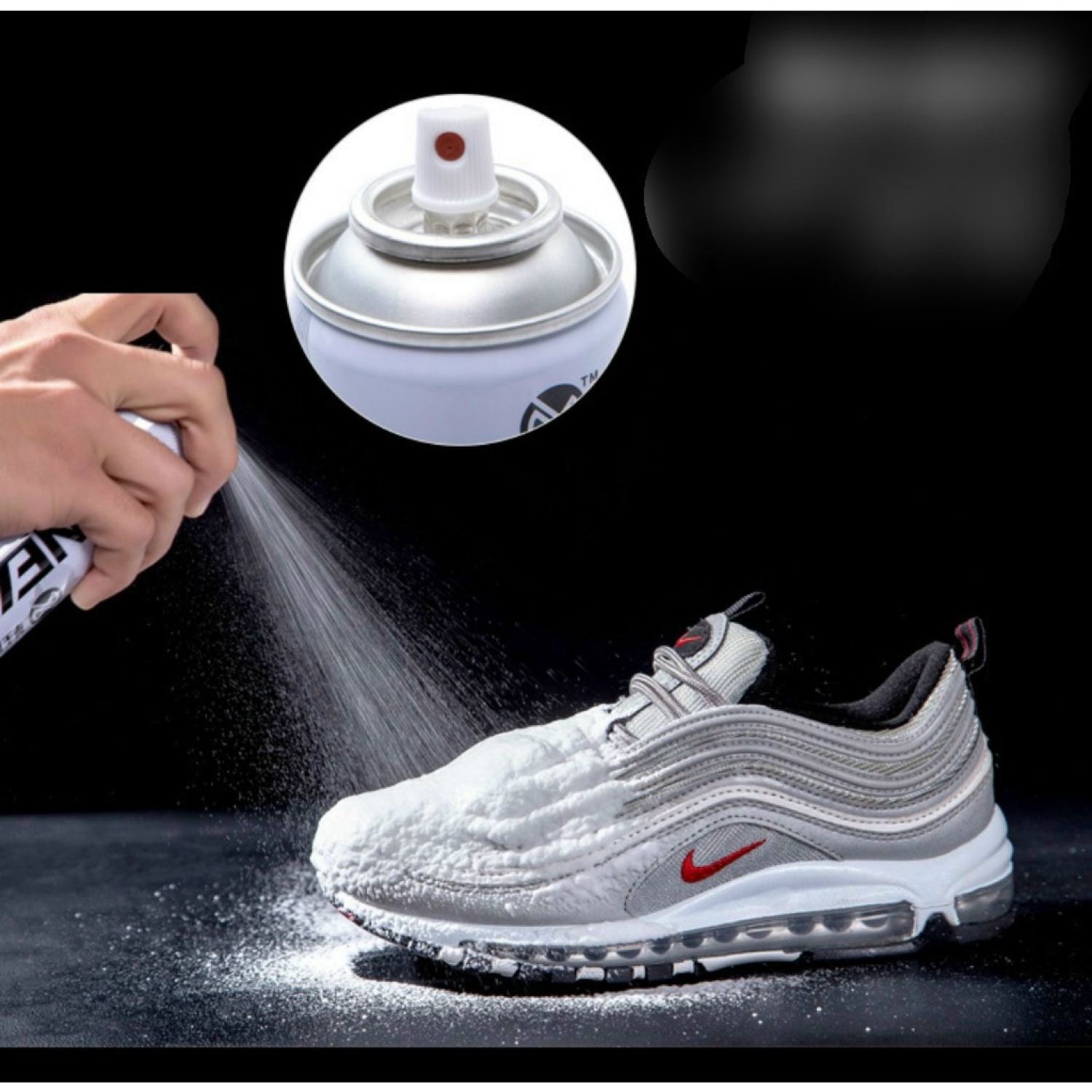 Bình xịt bọt tuyết vệ sinh tẩy trắng giày sneaker 300ml