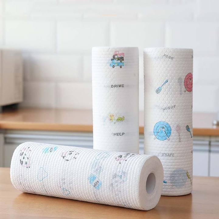 Khăn giấy lau đa năng lau bếp, lau tay có thể giặt được và tái sử dụng - Selena_officialstore