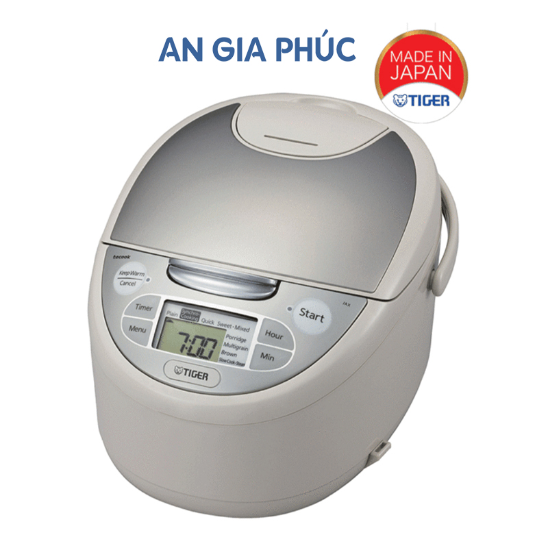 Nồi cơm điện tử tiger jax-s18w - an gia phúc