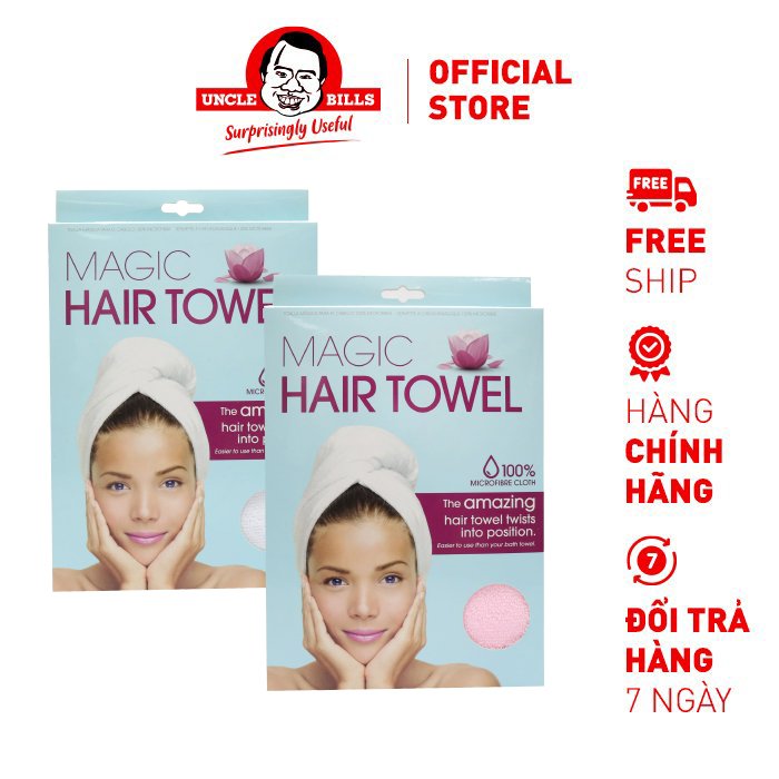 Khăn trùm tóc 62x22cm uncle bills ag0064