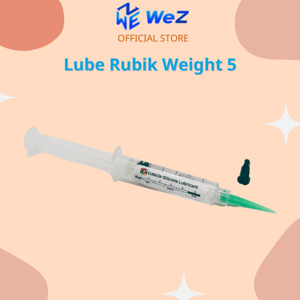 Cubicle Silicone Lube Weight 5 dầu bôi trơn core rubik - Lube Rubik Weight - Wez Toys