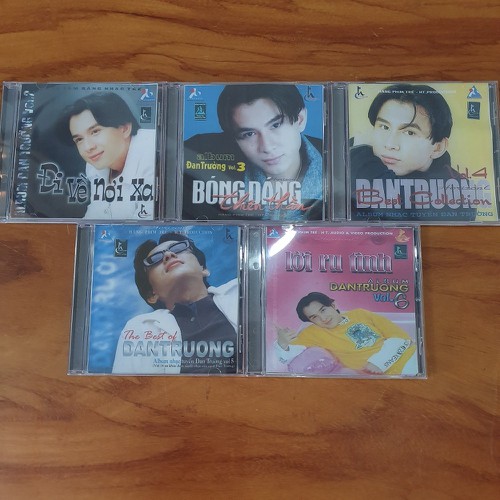 [MDCD] Bộ 5 Đĩa CD Đan Trường tuyển chọn