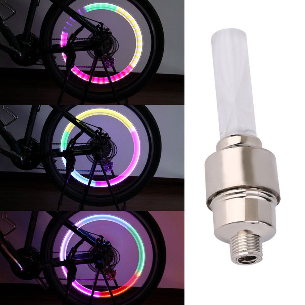 Mua Đèn LED gắn van bánh xe đạp xe hơi có pin mẫu tạo hình đầu lâu  màu  xanh da trời tại đồ chơi Slime