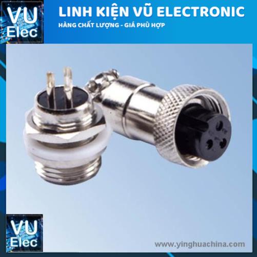 Bộ jack gx12 các loại - jack nối công nghiệp phi 12