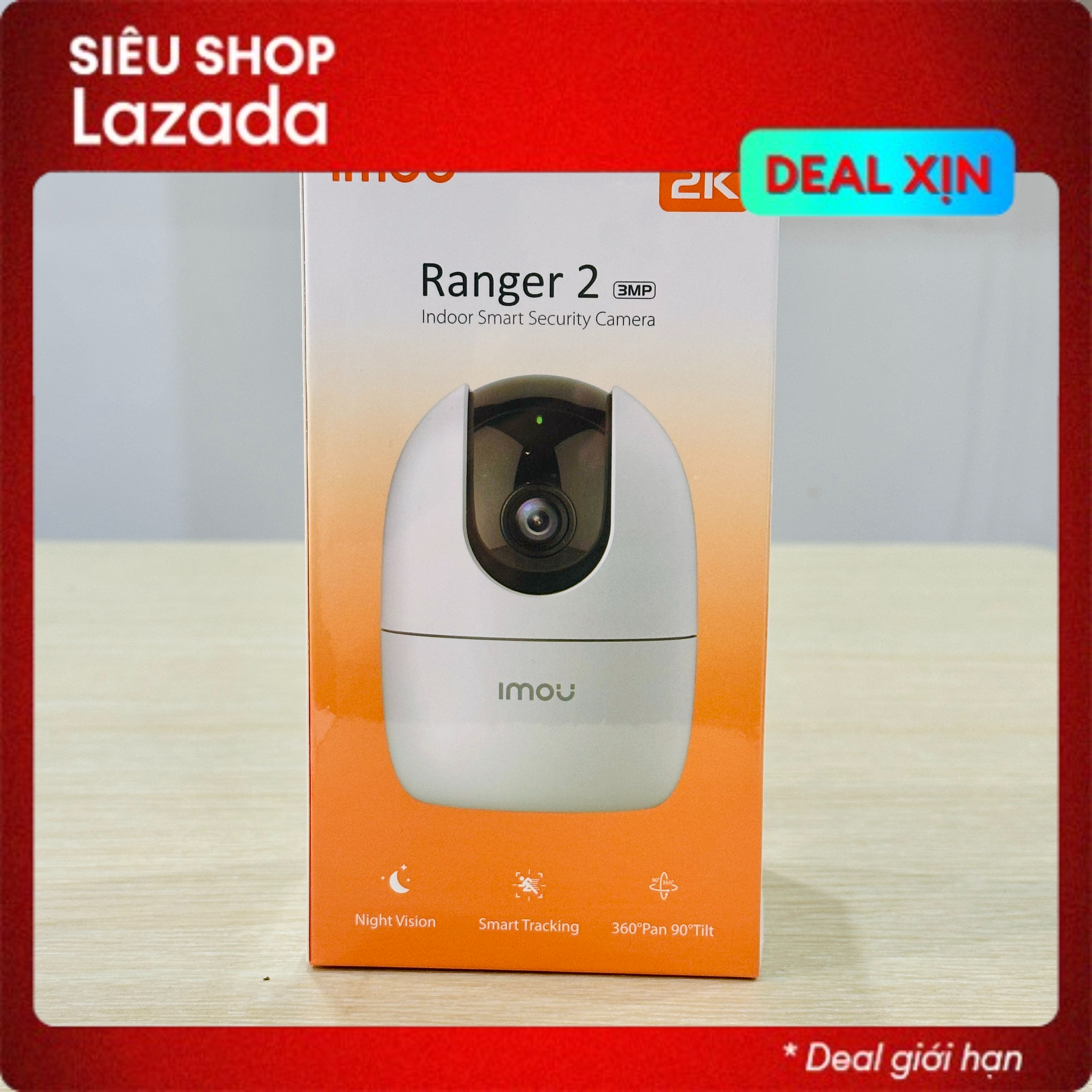 CAMERA IMOU WIFI TRONG NHÀ A32EP 2K, A52P 5M 3K - Xoay 360 Độ- Đàm Thoại 2 Chiều  Báo Động Chống Trộm Trong Nhà Chính Hãng QUAY QUÉT THÔNG MINH