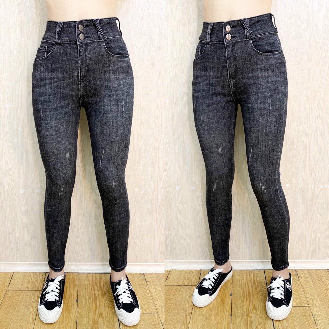 [HCM][HOT..HOT] Quần jean nữ chất bò co giãn cao cấp lưng siêu cao siêu hot thời trang Cheryshop94 C570