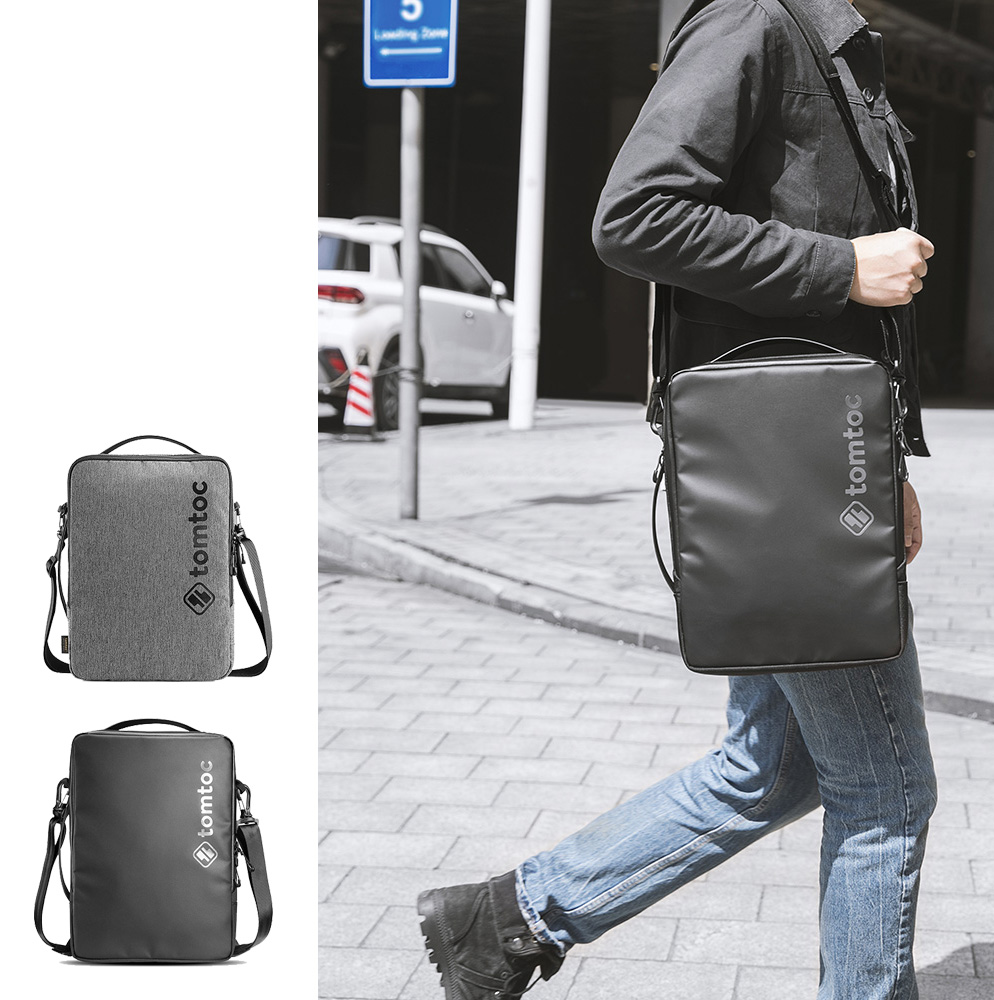 Túi đeo chéo Tomtoc Urban H14 cao cấp cho Laptop, Macbook 13.3ichn - Hàng chính hãng