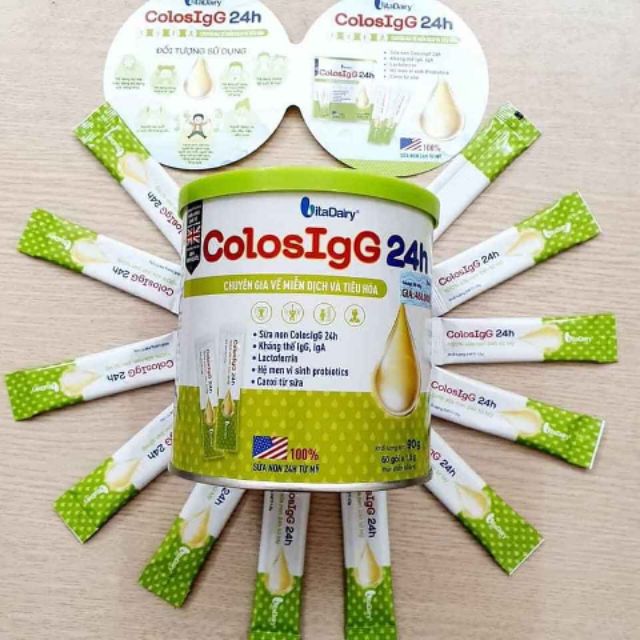 Sữa non colosigg 24h tăng sức đề kháng - dinh dưỡng cho bé