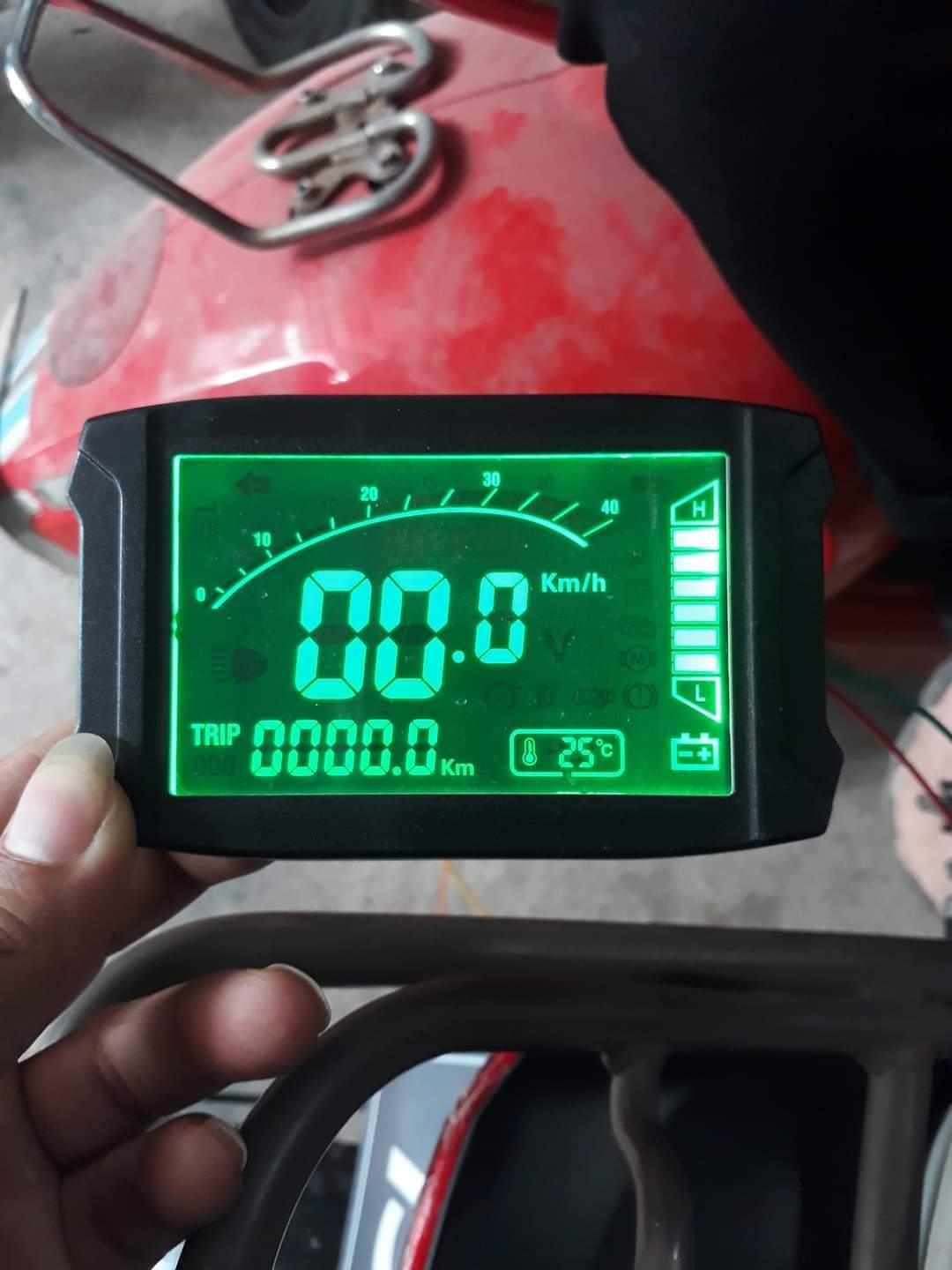 Mặt đồng hồ công tơ mét xe điện đa năng.