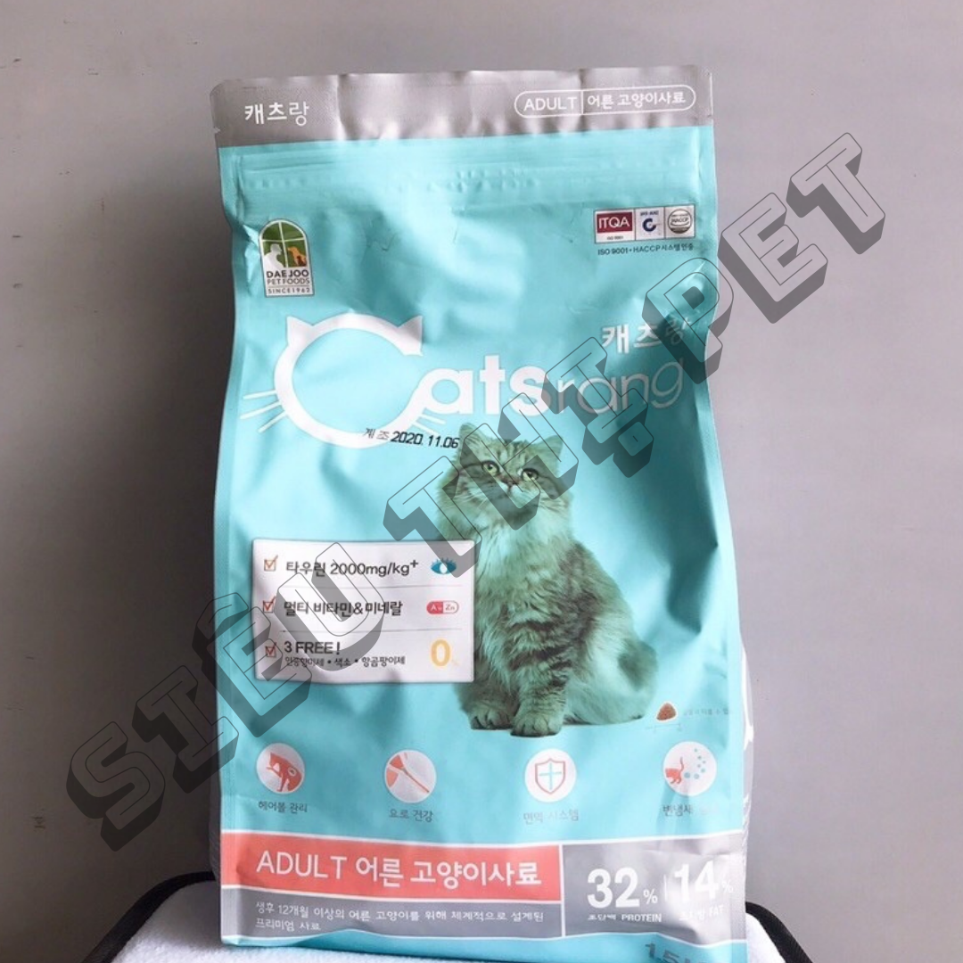 Catsrang - Thức ăn hạt cho mèo trưởng thành 1.5KG