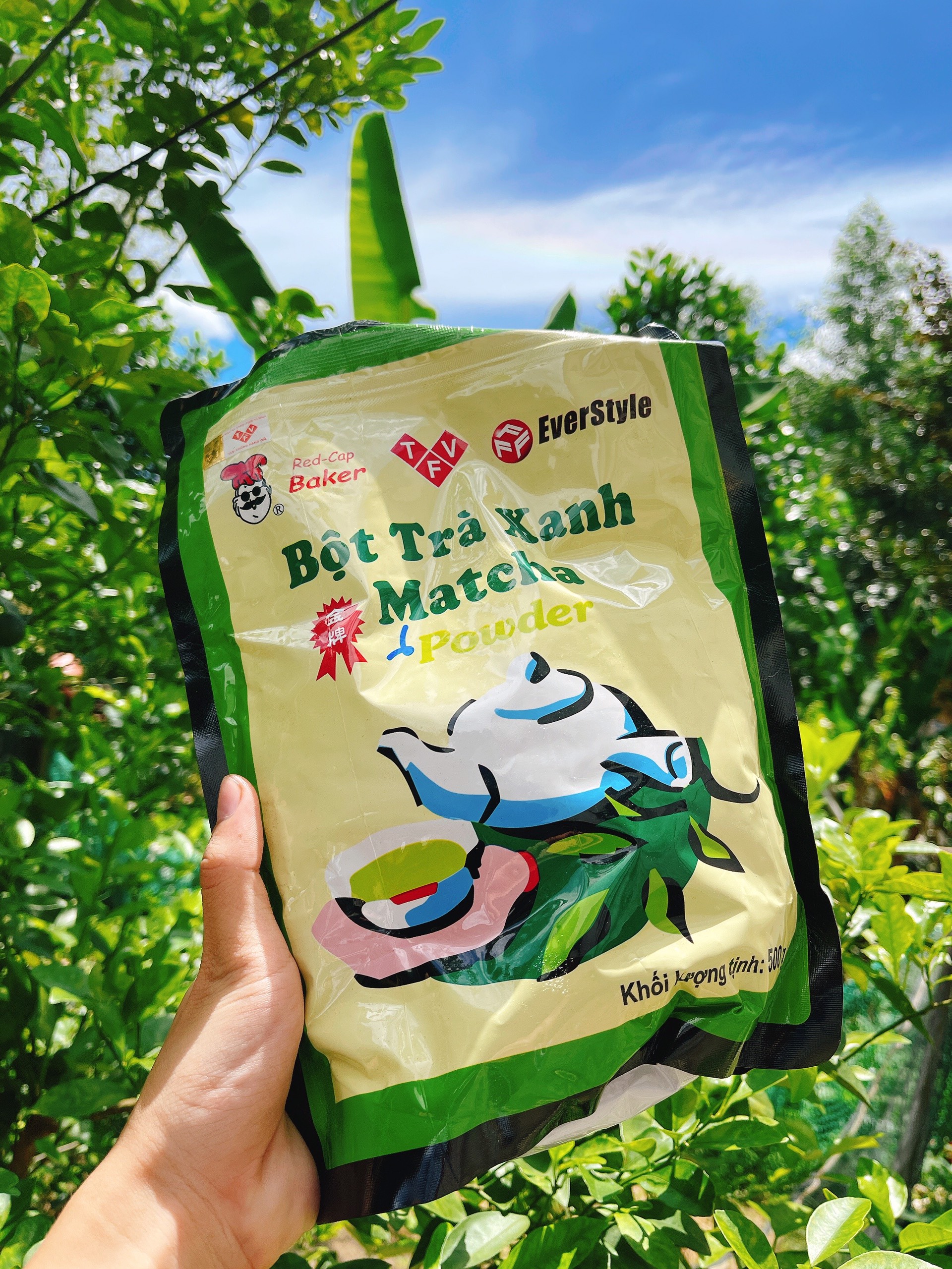 Bột trà xanh matcha 20gram