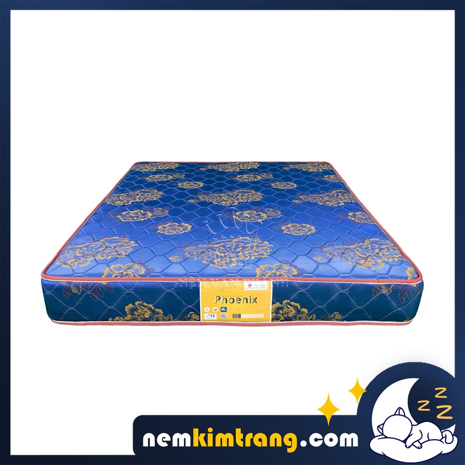 Nệm lò xo phoenix tricat 2 mặt vải vạn thành - chính hãng, bảo hành 6 năm