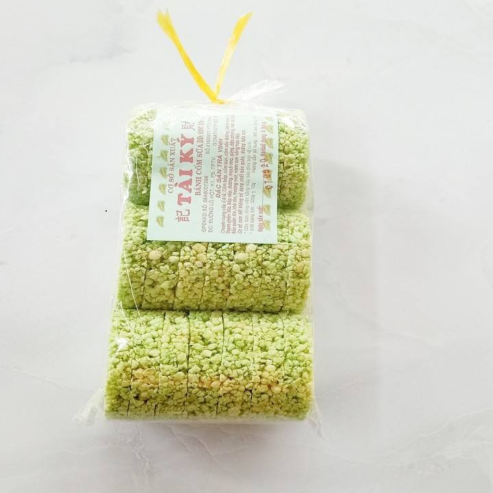 1 cây bánh cốm sửa lá dứa hiệu Tài ký thơm ngon