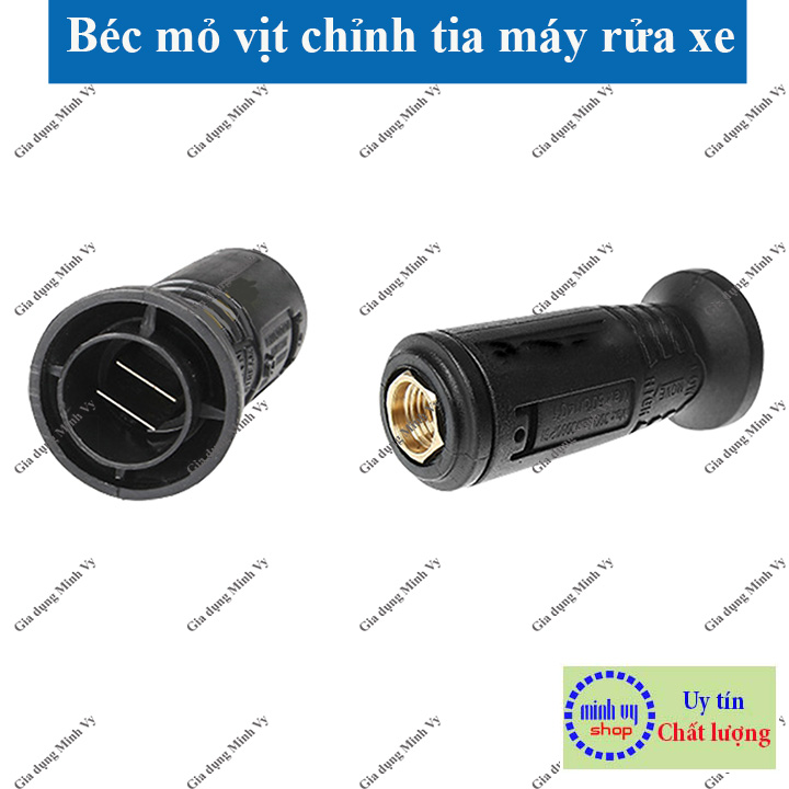 Béc chỉnh tia mỏ vịt dùng cho s.úng rửa xe dây phun áp lực cao của máy rửa xe áp lực cao máy xịt rửa cao áp