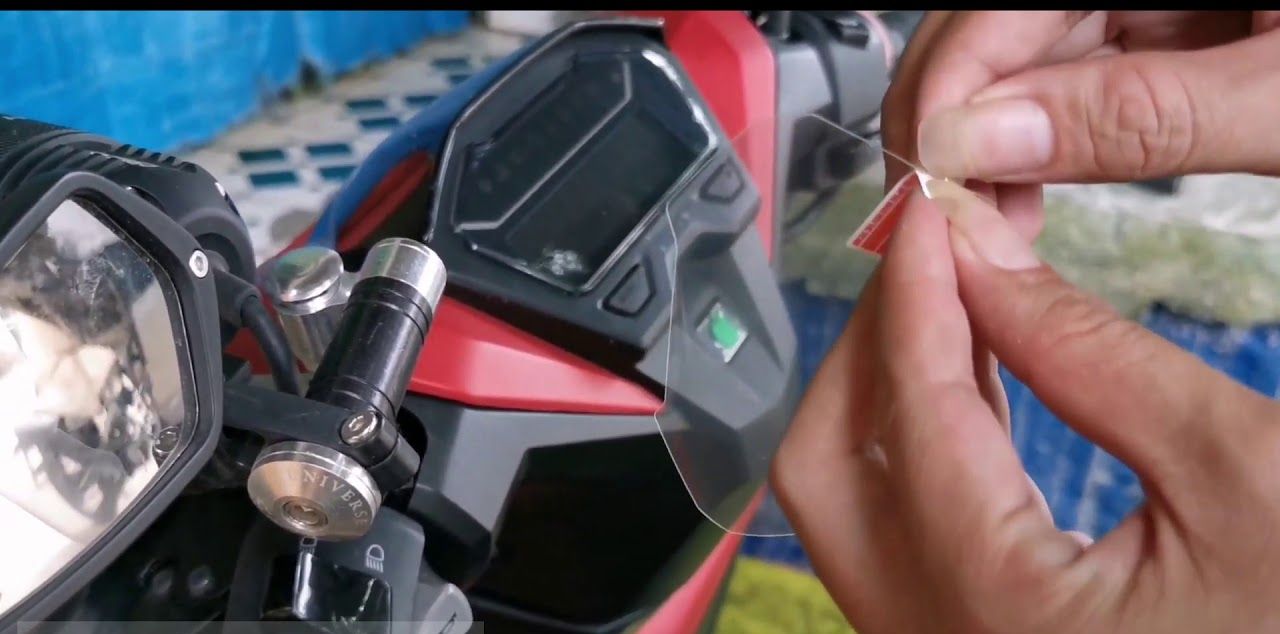 [HCM]VARIO 219 Miếng dán PPF bảo vệ mặt đồng hồ XE VARIO  xước tự phục hồi