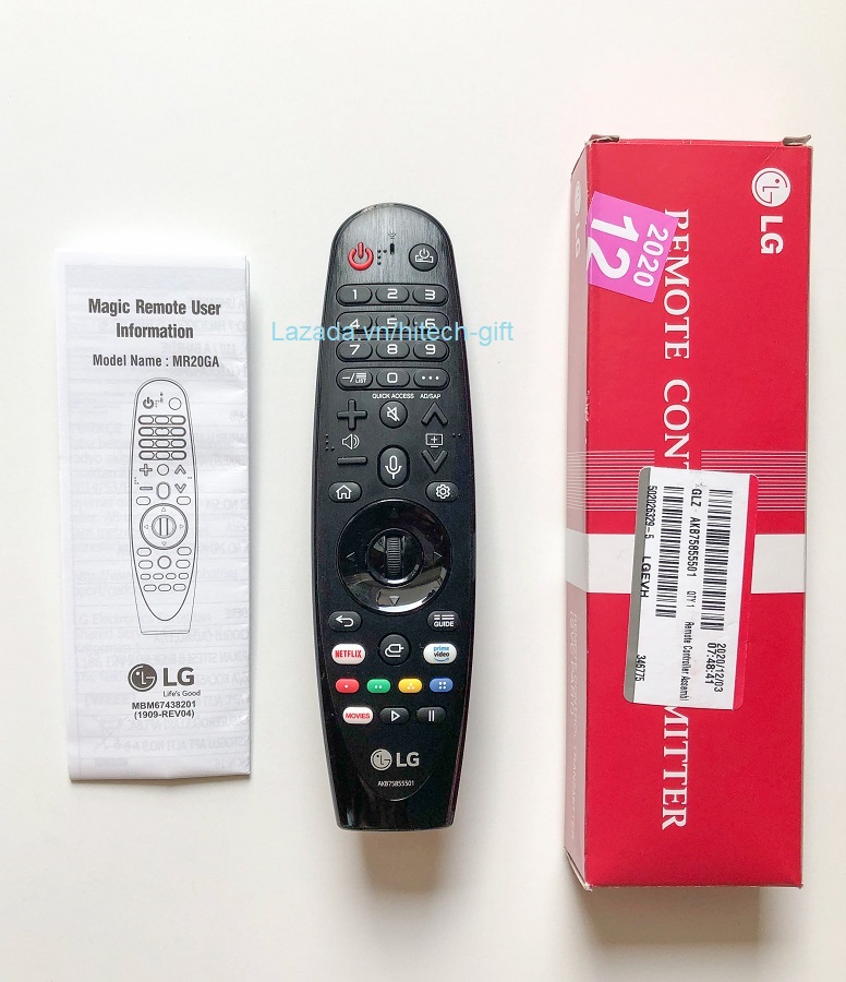 Chính Hãng LG Magic Remote MR20GA Điều Khiển Tivi Giọng Nói Smart TV 2020 2019 2018 2017 Chuột Bay