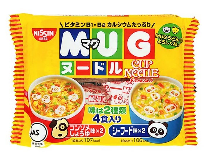 Mì Mug Nissin Nhật Bản ăn dặm cho bé