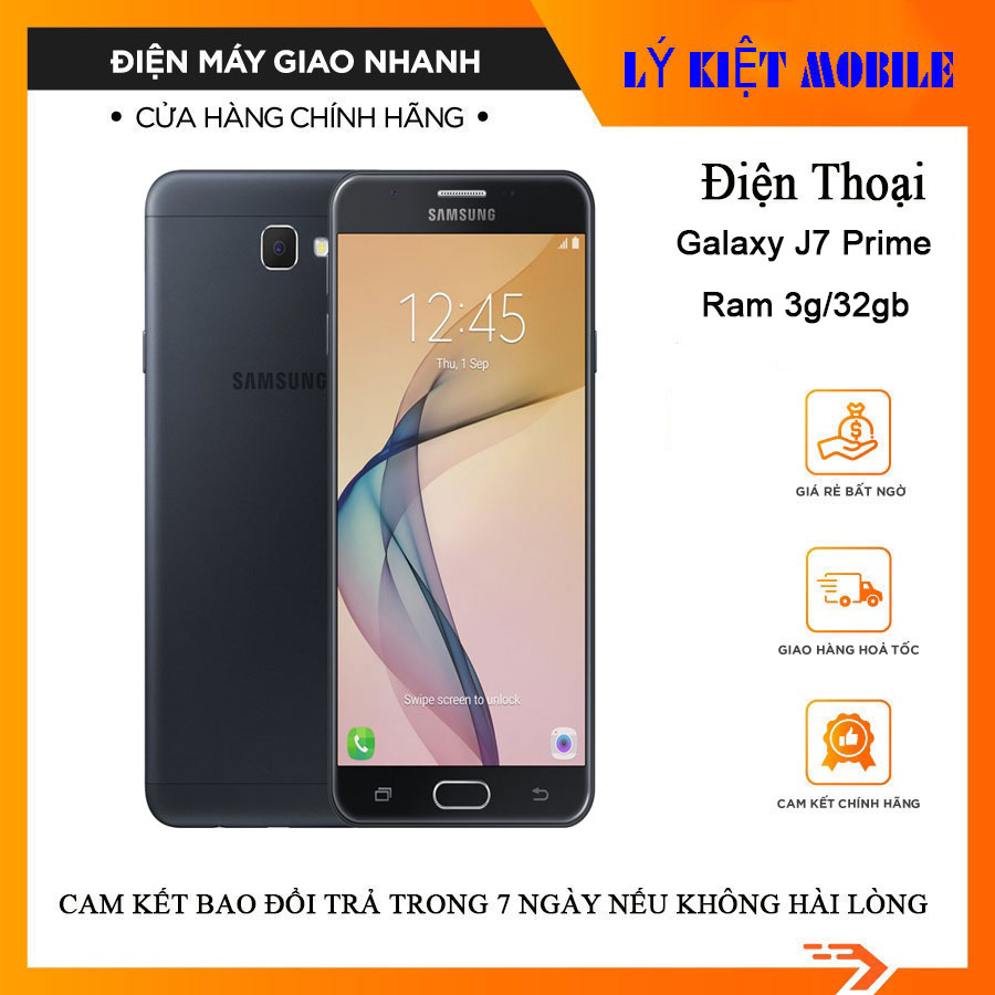 Điện thoại Samsung j7 prime ram 3g/31GB máy chính hãng mới