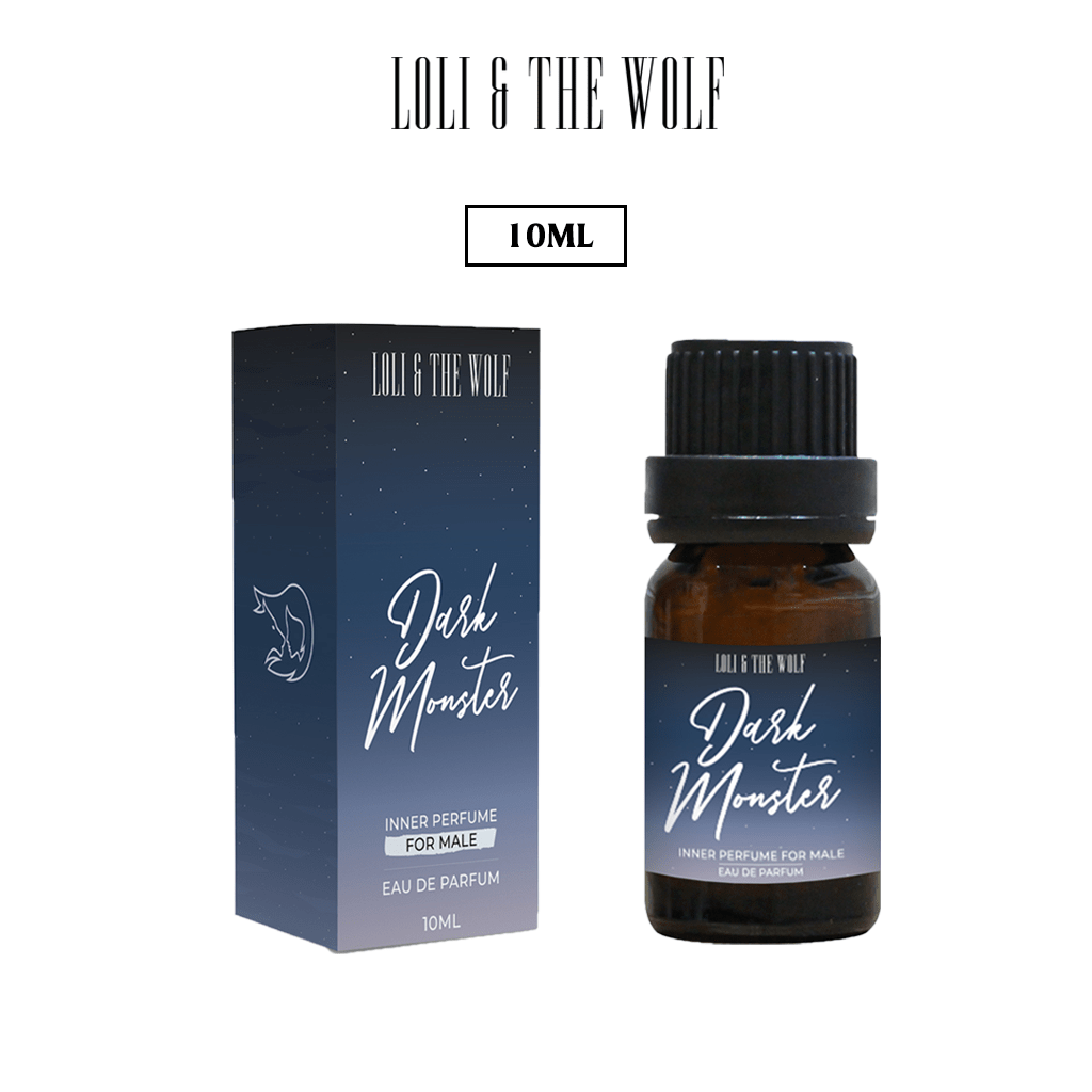 Nước hoa vùng kín dành cho nam Dark Monster chai 10ml - LOLI & THE WOLF