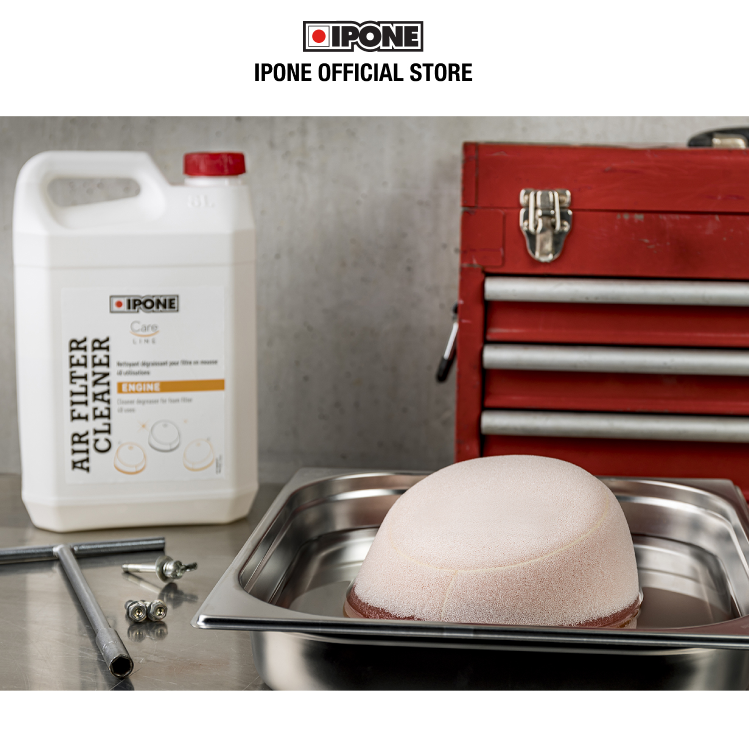 Dung dịch tẩy rửa, vệ sinh lọc gió Ipone Air Filter Cleaner