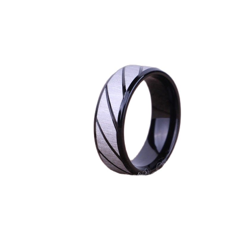 Nhẫn thép Titan mặt gương thời trang nam tính-N010-LZD2