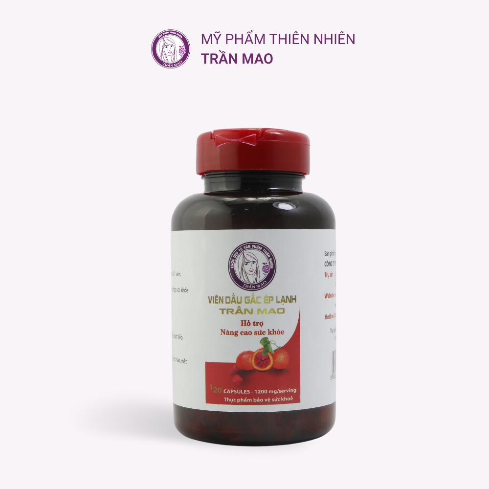 VIÊN DẦU GẤC ÉP LẠNH TRẦN MAO