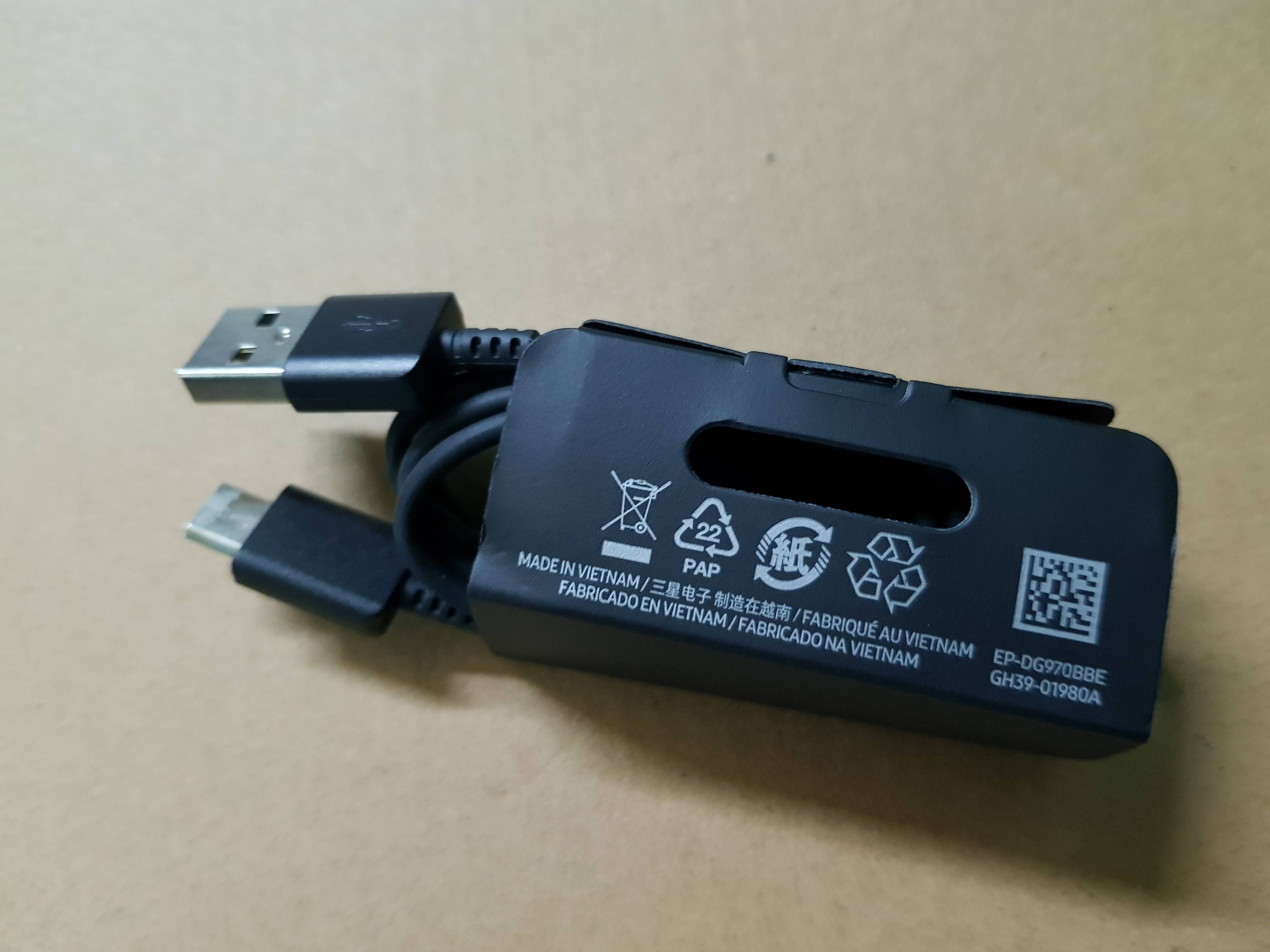 Cáp sạc điện thoại Tyce C 100% lõi dây nguyên chất dài 1m dành cho Samsung/Huawei/Xiaomi SamSung S10 Type C đen