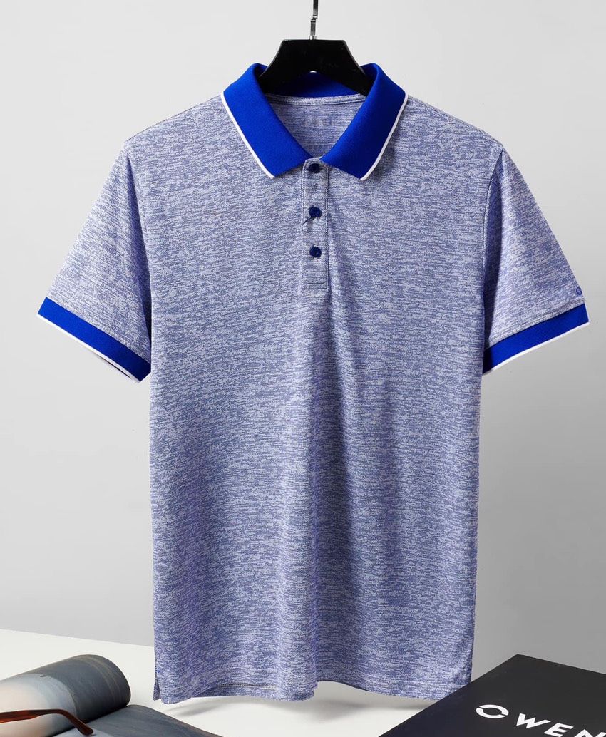 Owen - áo polo nam ngắn tay owen màu xanh 23061 - áo thun có cổ nam