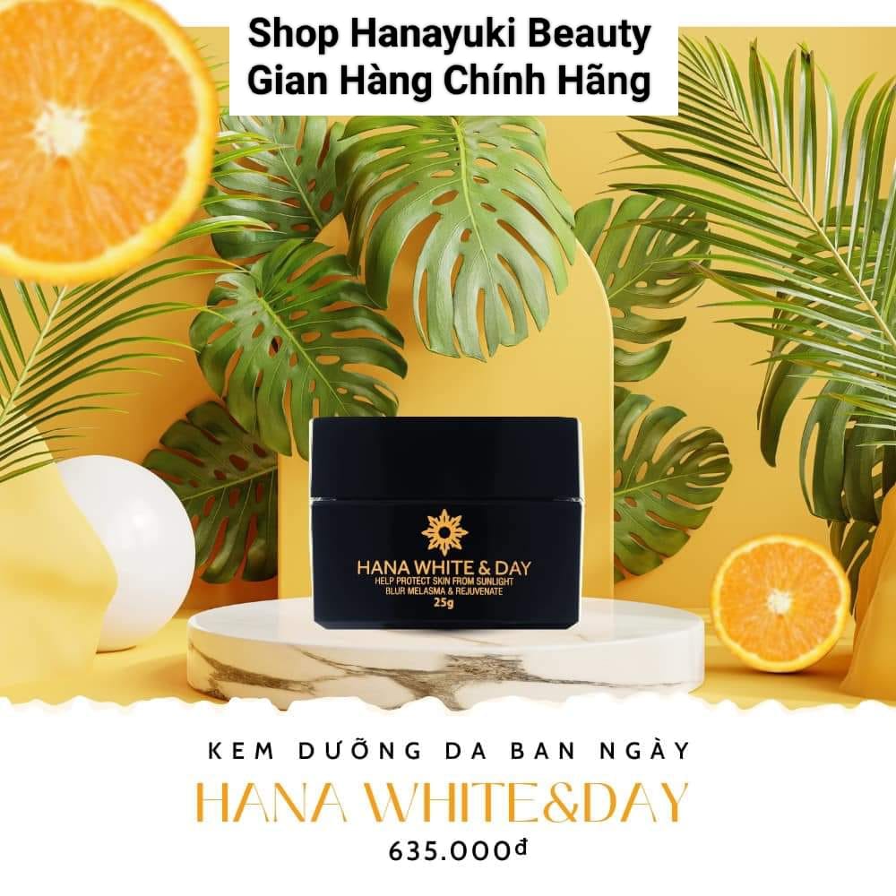 [TẶNG VOUCHER 8%+QUÀ] [Chính hãng Hanayuki,Date 2026] Kem ban ngày Dưỡng trắng da chống nắng Hana White Day Hanayuki