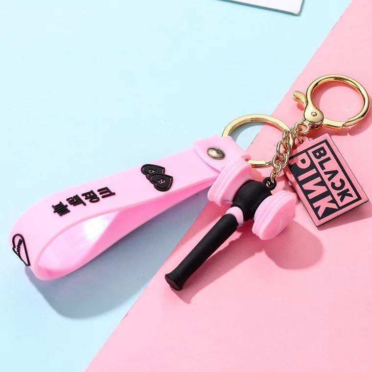 Móc khoá hình Lightstick  bts, blackpink
