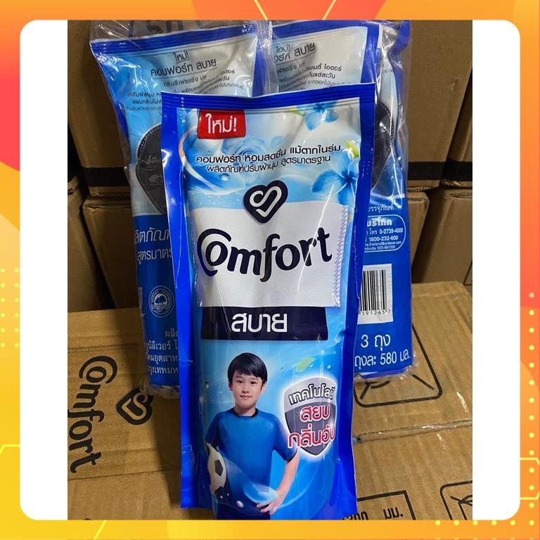 Nước xả comfort túi 580ml.hàng thái lan .