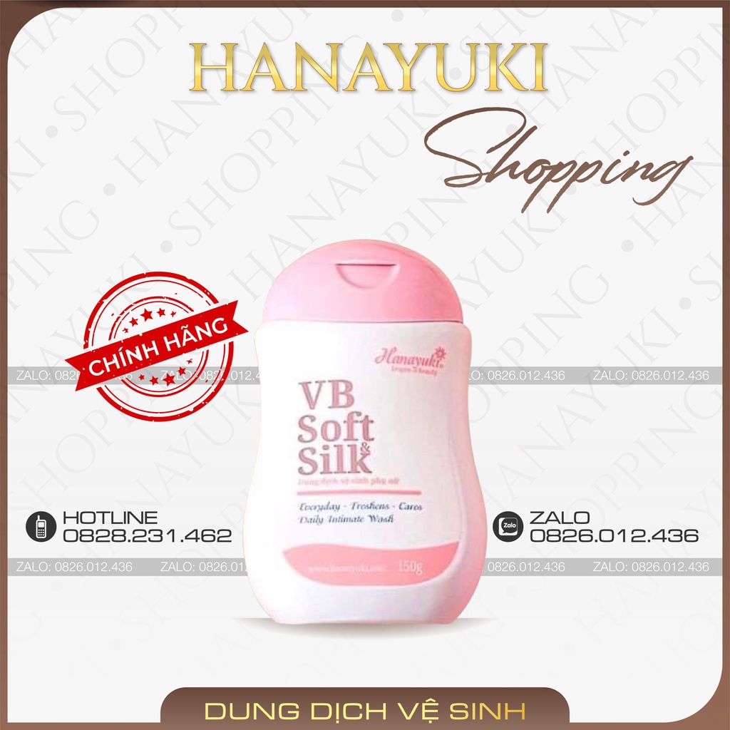 Dung dịch vệ sinh màu hồng vb soft silk