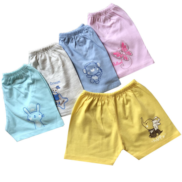 Combo 10 Quần ngắn cho bé Thái Hà Thịnh chất cotton mềm mịn, nhiều màu; Quần đùi cho bé