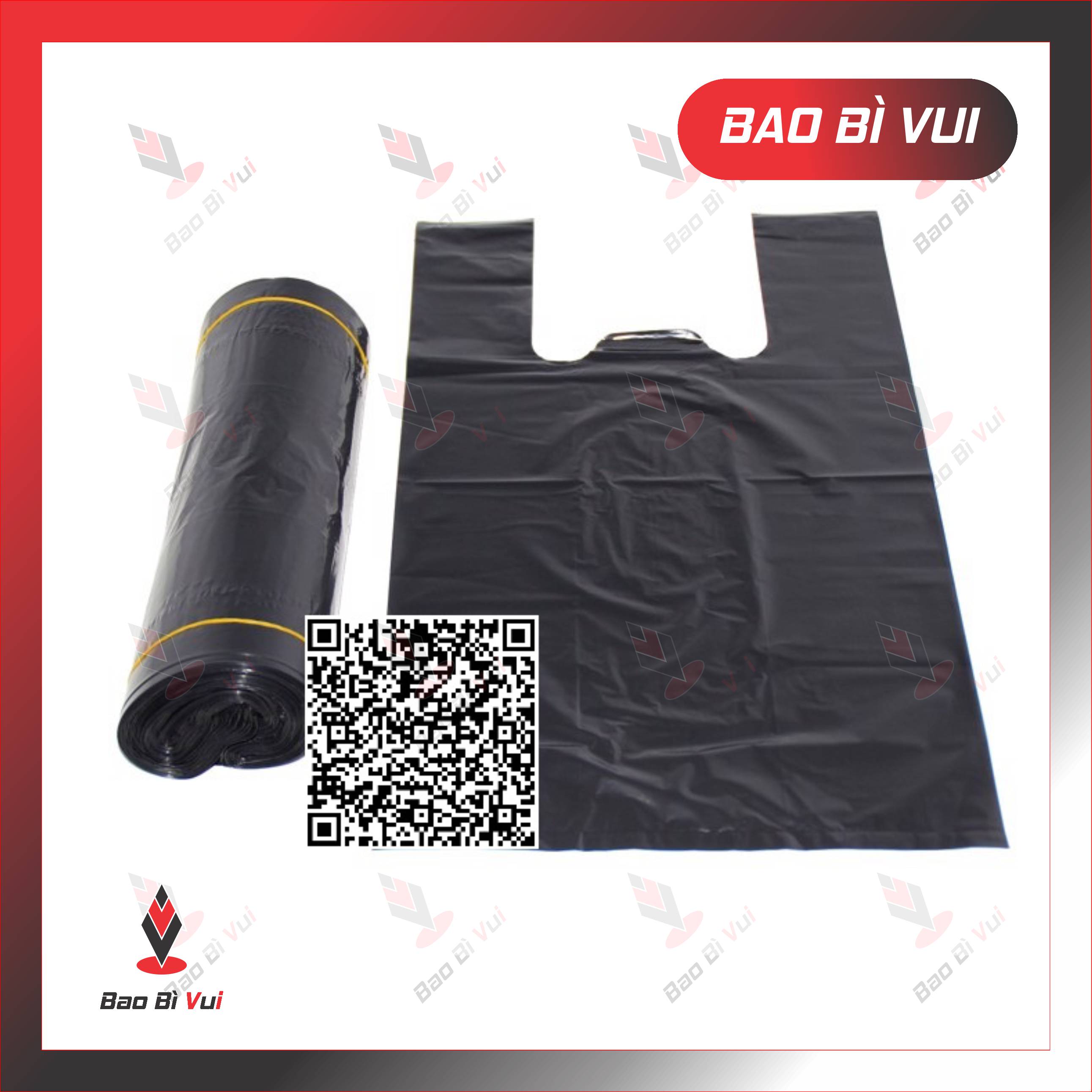 Túi xốp đen - túi rác đen - 0904450899