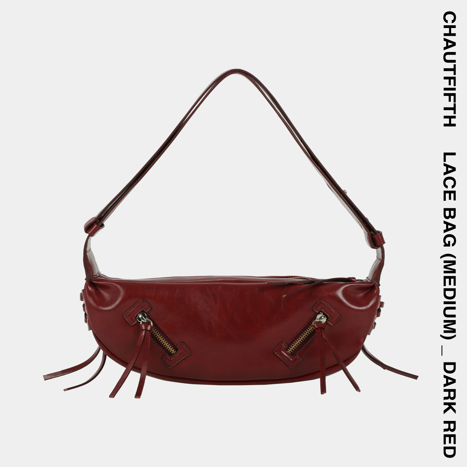 Túi xách lace bag size lớn màu đỏ - chautfifth