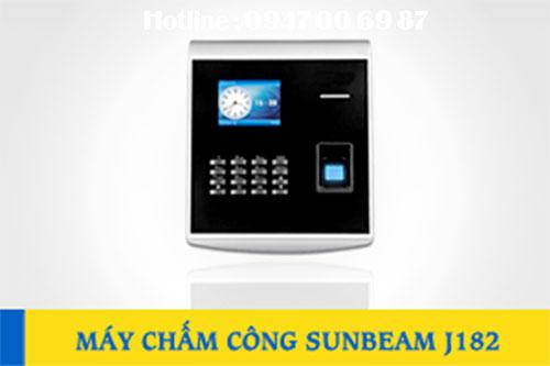 Máy chấm công sunbeam j182 -hỗ trợ cài đặt từ xa 0564 547 504