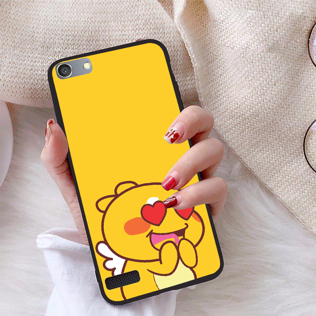 [HCM]Ốp lưng iCase dành cho Oppo Neo 7 viền dẻo TPU BST Khủng Long Lai Ong