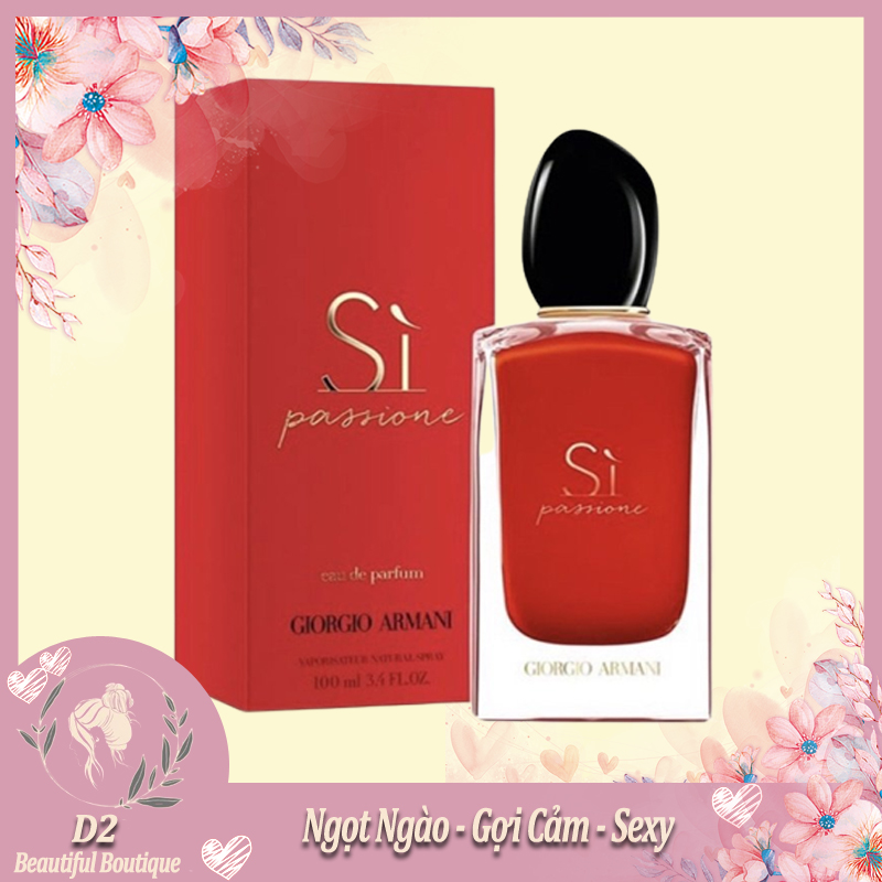 Nước hoa nữ sì đỏ edp 100ml - hương thơm ngọt ngào