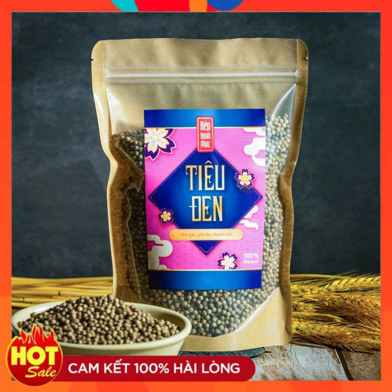 Tiêu đen nguyên chất thơm cay nồng loại đẹp ❤️freeship❤️ black pepper, hồ tiêu đen cay sạch