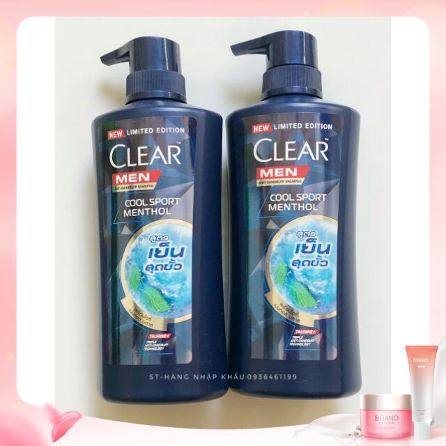 Dầu Gội Clear men Thái Lan 480ml