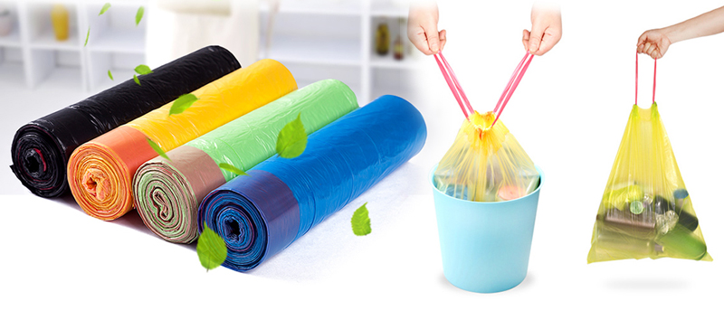 [RẺ VÔ ĐỊCH] TÚI ĐỰNG RÁC SINH HỌC TỰ PHÂN HỦY 1 CUỘN 15 TÚI - TÚI ĐỰNG RÁC BẢO VỆ MÔI TRƯỜNG - TÚI ĐỰNG RÁC TỰ TIÊU - Túi đựng rác sinh học có quai rút Biclean