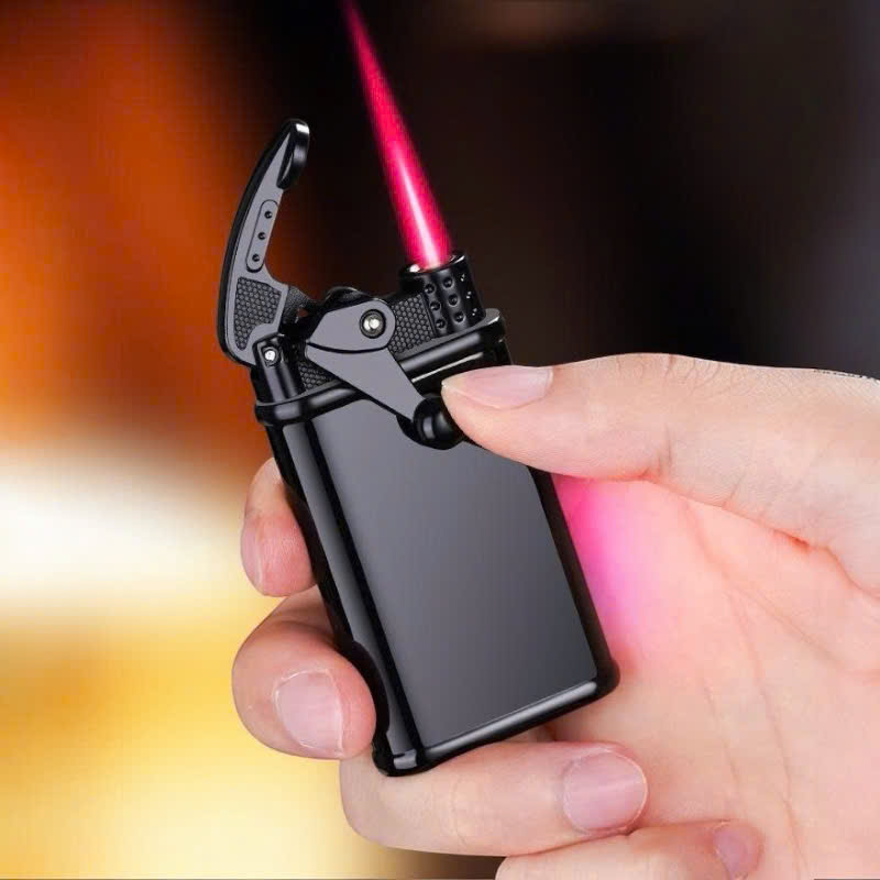    HCM SHIP NHANH   BẬT LỬA - HỘT QUẸT KHÒ CHIEF GAS LỘ THIÊN BÚNG TAY CF733 ĐEN TRƠN BÓNG -   XÀI GAS   