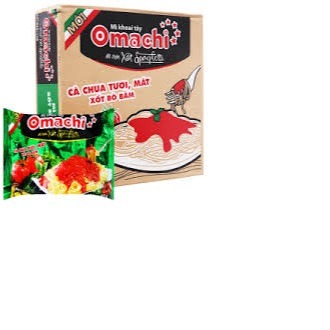 Thùng gồm 30 gói Mì Khoai Tây Omachi Xốt Spaghetti Gói 91g